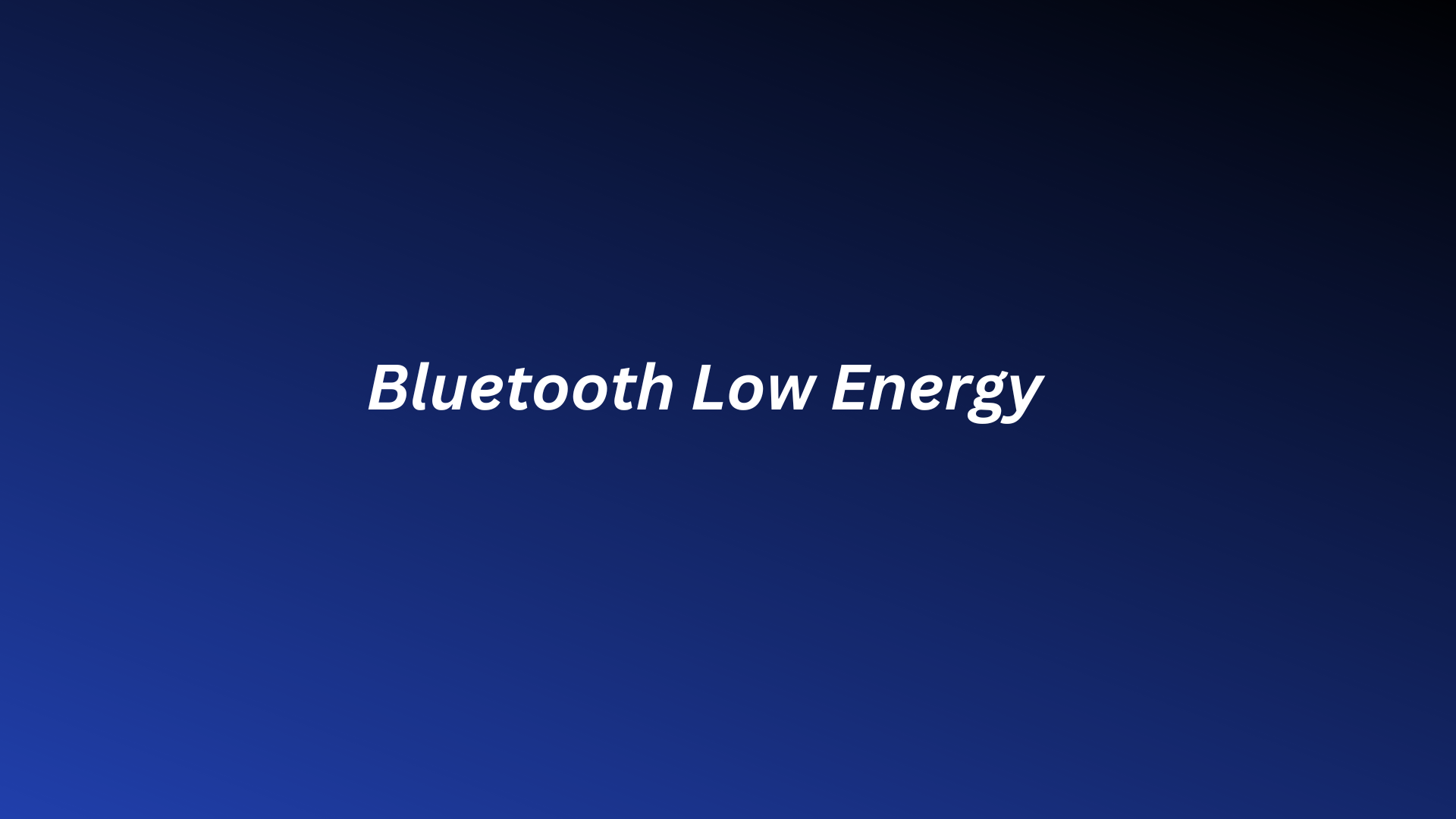 Read more about the article Understanding Bluetooth Low Energy in IoT