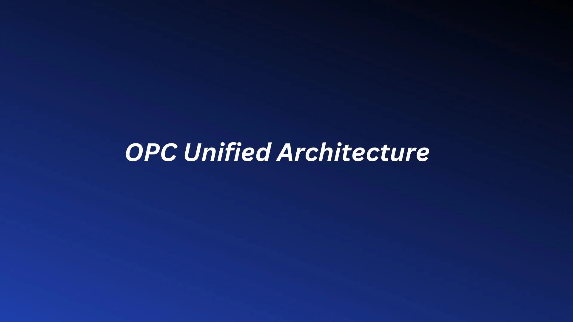You are currently viewing Understanding OPC-UA  for Industry 4.0